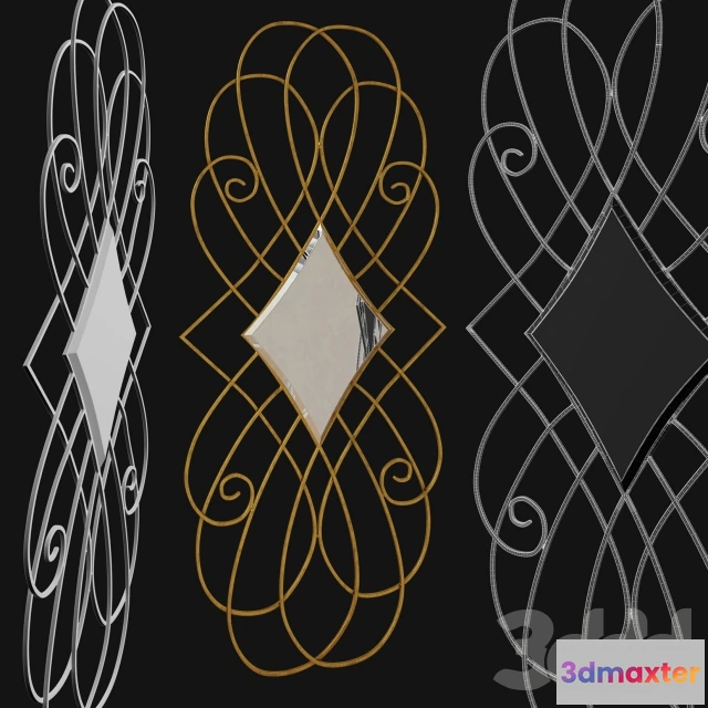 1094230 - Uttermost Lilou Gold Mirror - 227787