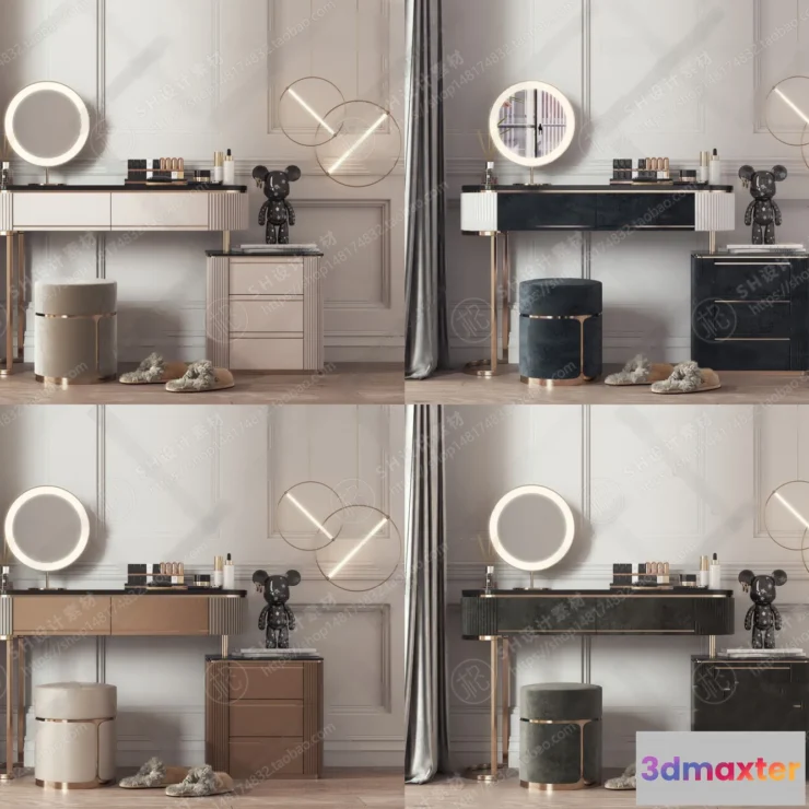 1132204 - Mirror Cosmetic - 3D Models - 0001