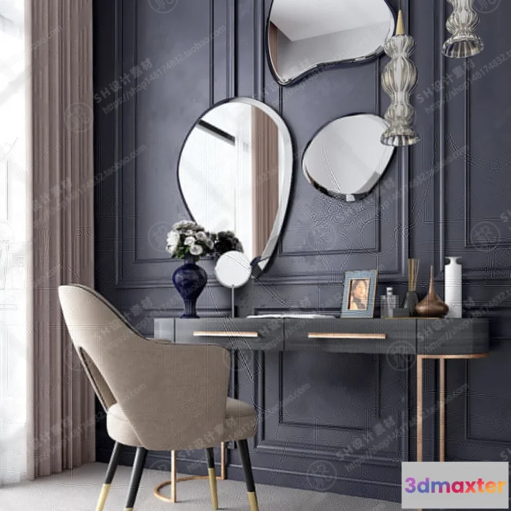 1132242 - Mirror Cosmetic - 3D Models - 0020