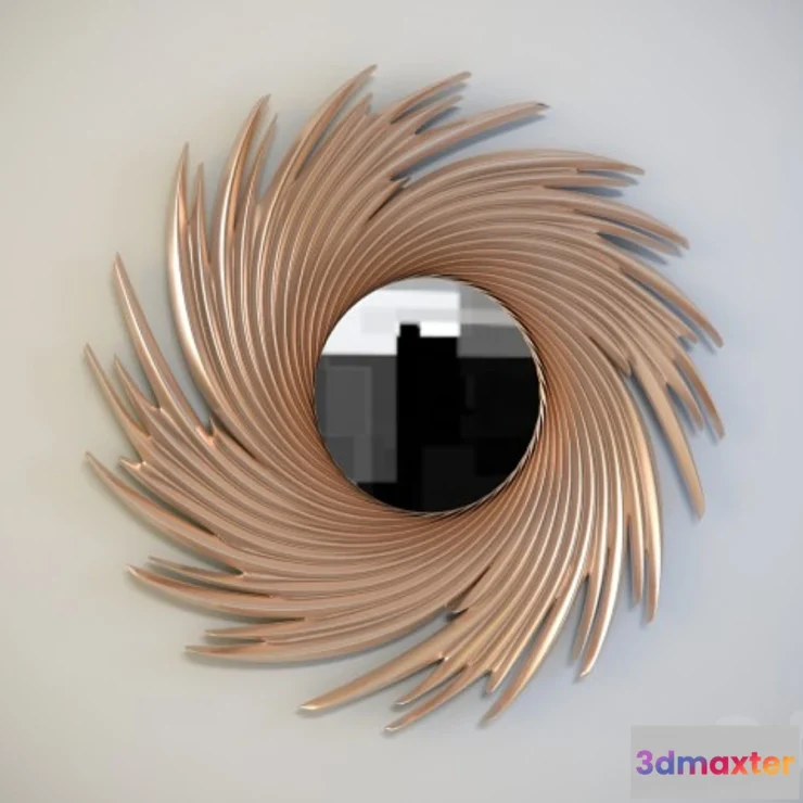 1267225 - Art-Deco Sun 3D Max
