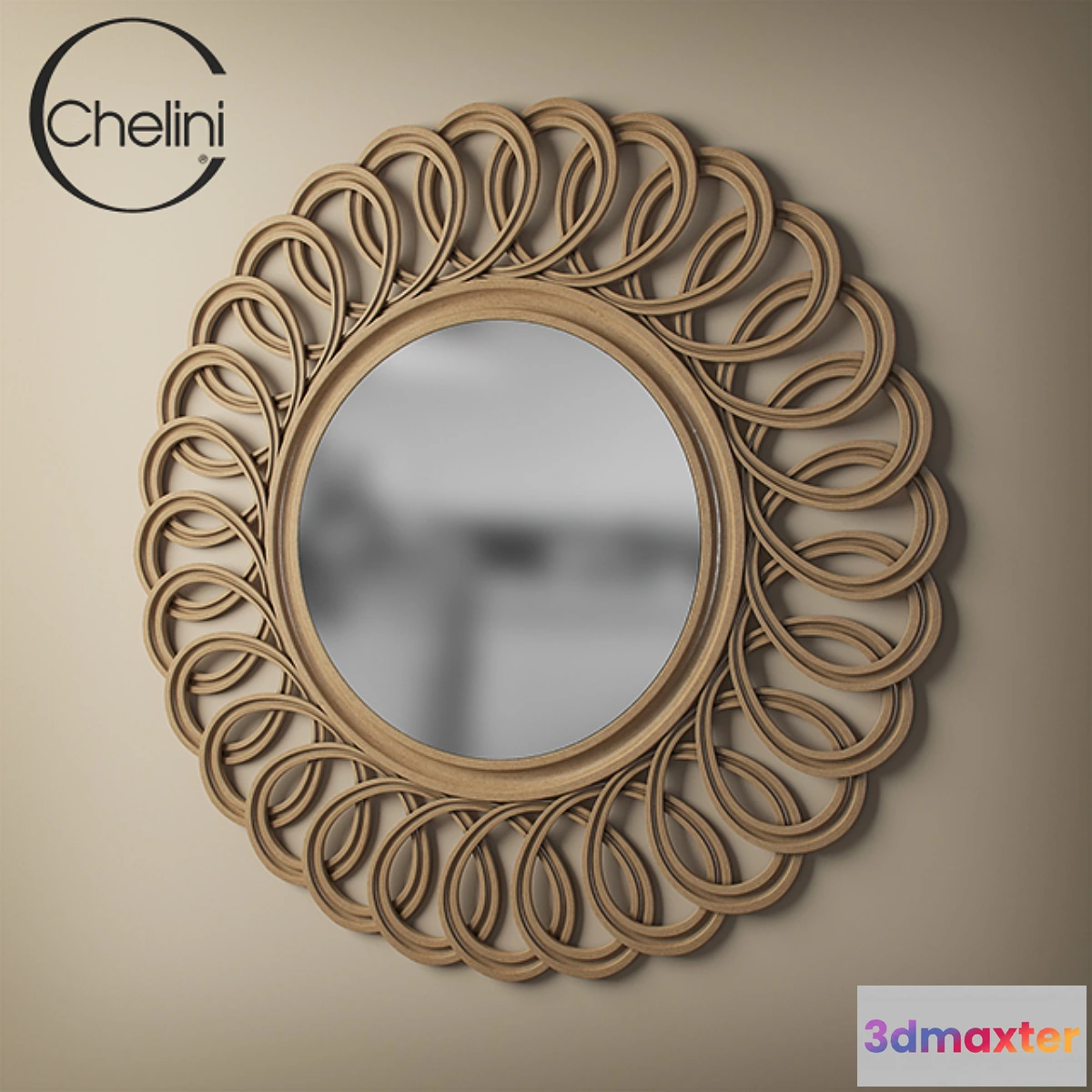 1272200 - Chelini - Mirror Art 1236 3D Max