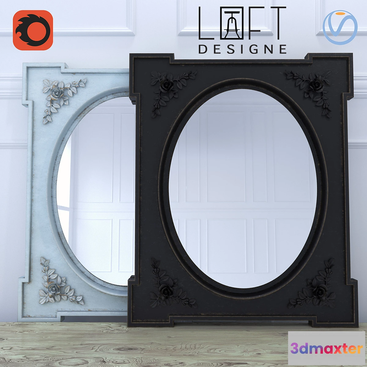 1284518 - Mirror Loft Designe 3023 3D Max