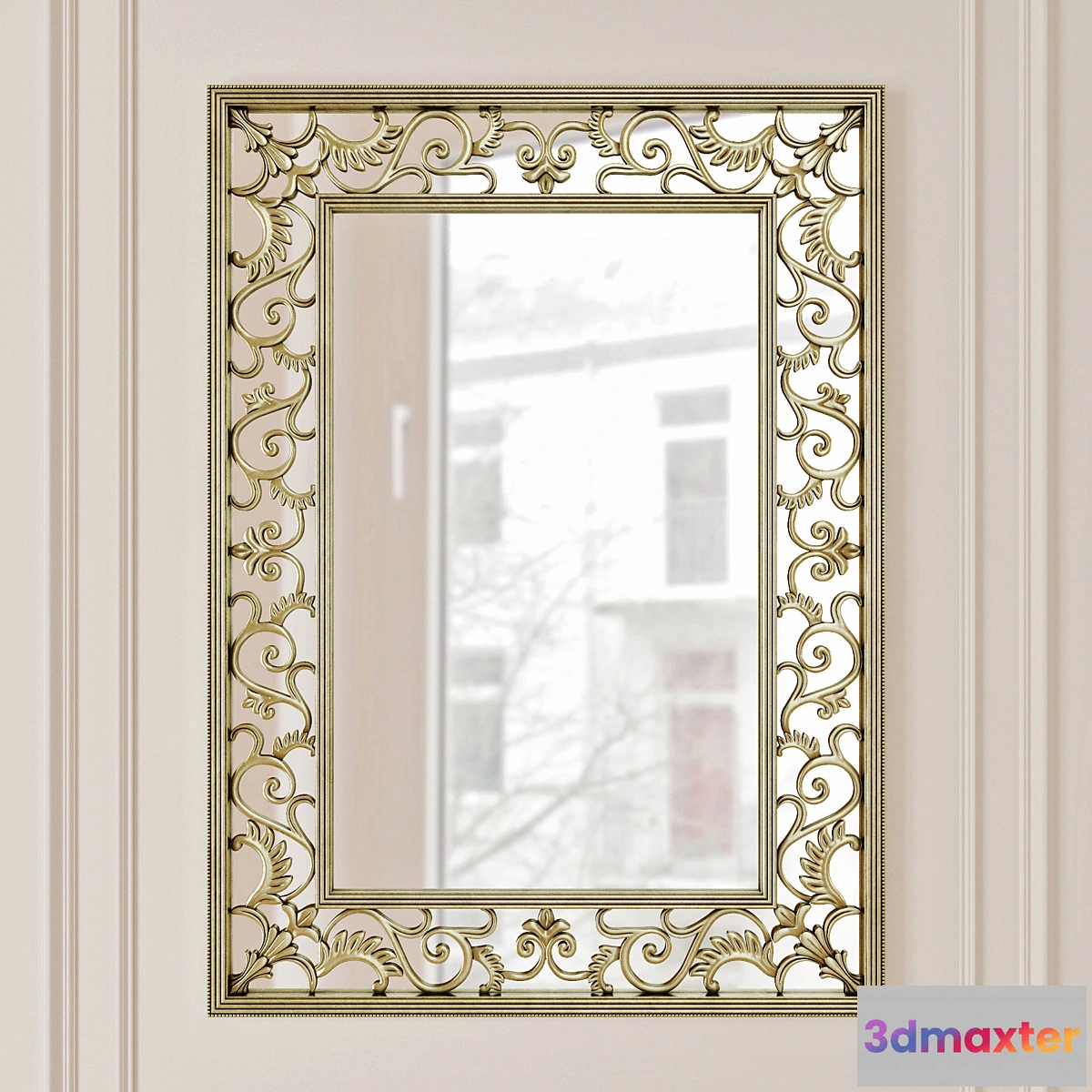 1289344 - Laura Ashley Mirror 3D Max