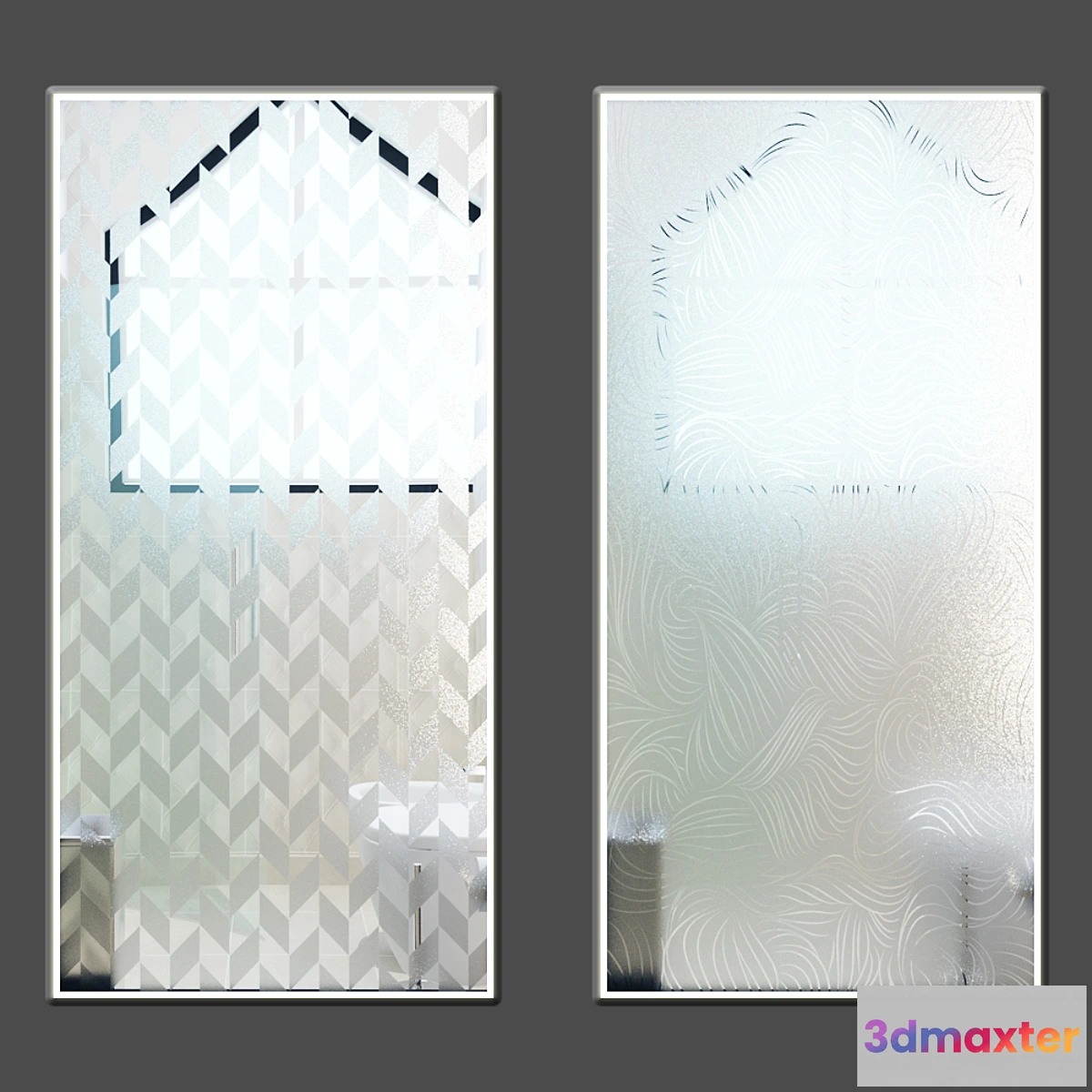 1292403 - FROSTED GLASS 5-6 3D Max