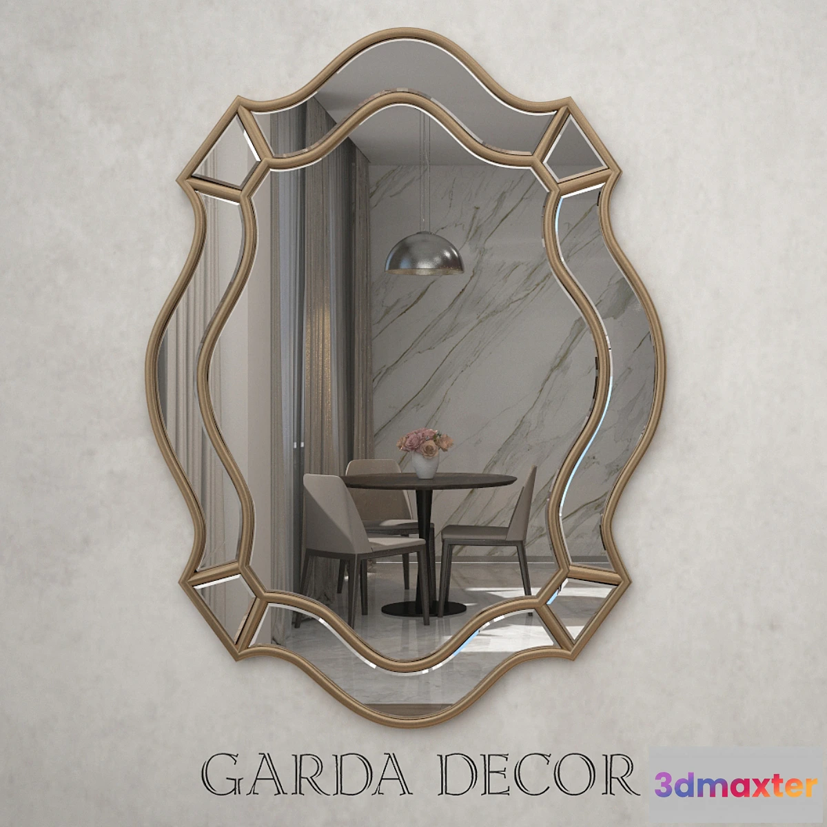 1297878 - Mirror Garda Decor - No.2 3D Max
