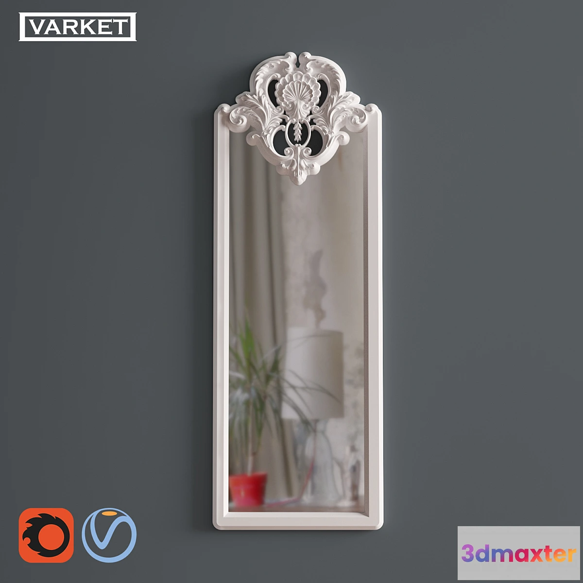 1311420 - OM Mirror Varket Corona №1 3D Max