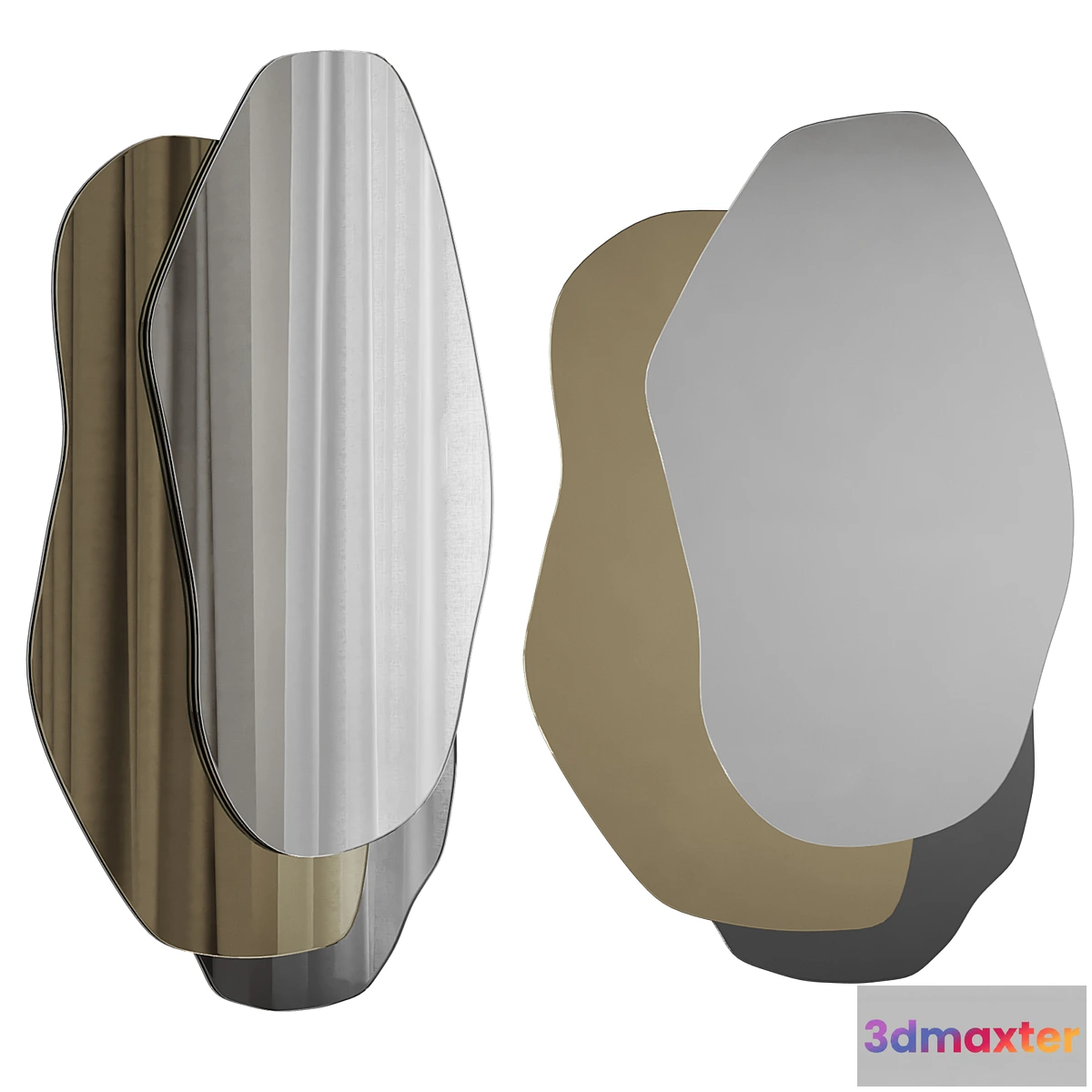 1316356 - Strato Mirror by La Redoute - No.2 3D Max