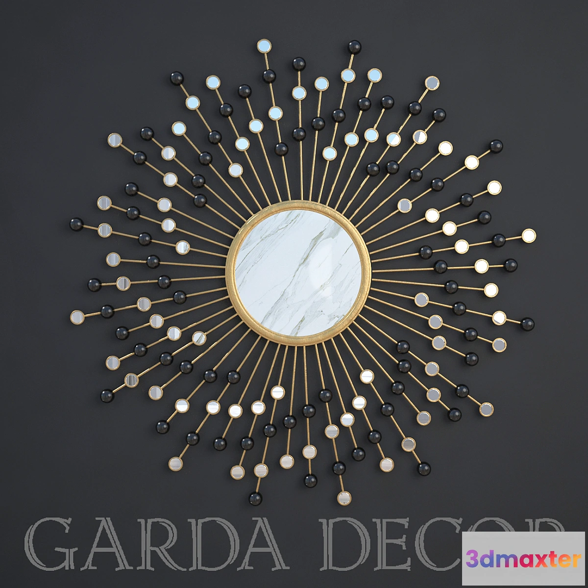 1318099 - Mirror Garda Decor - No.4 3D Max