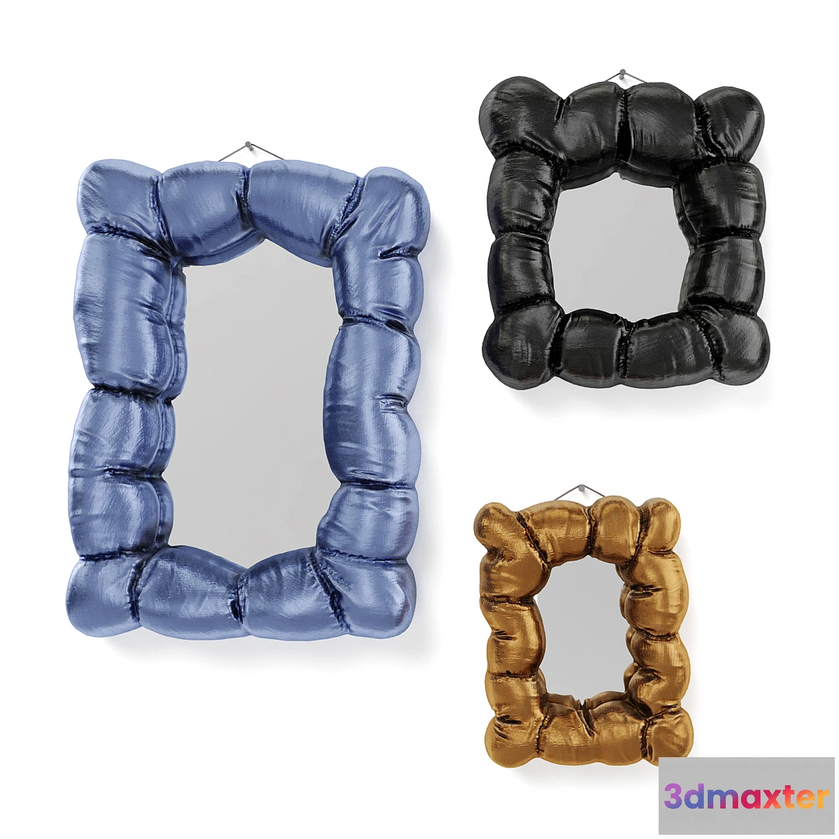 1321649 - Kelly Wearstler off the wall mirrors 3D Max