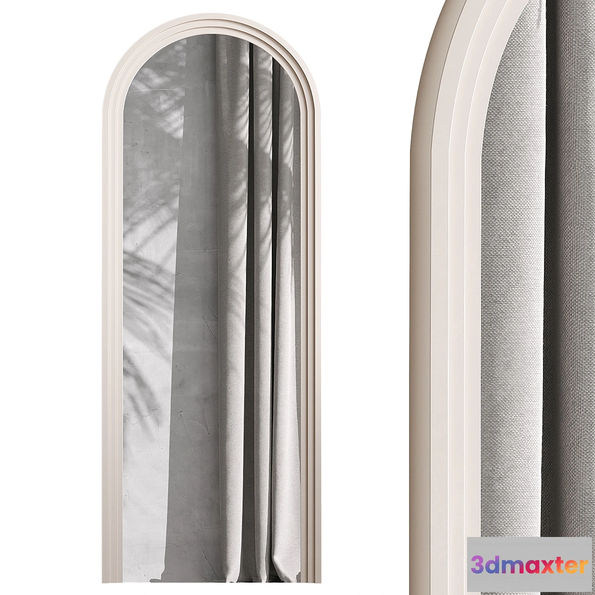 1323556 - Mirror Letsi La redoute 3D Max