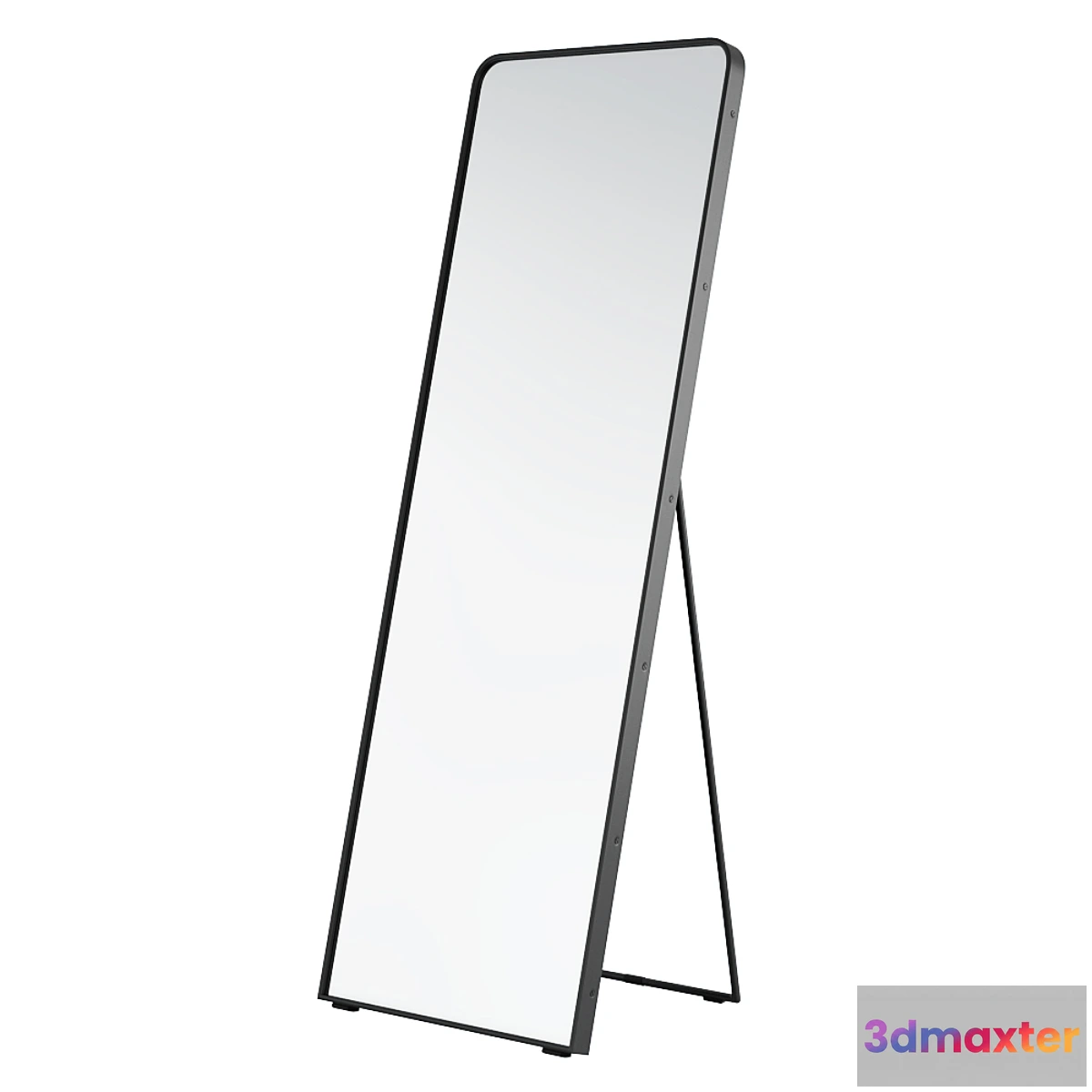 1326389 - Rejuvenation metal framed Easel floor mirror 3D Max