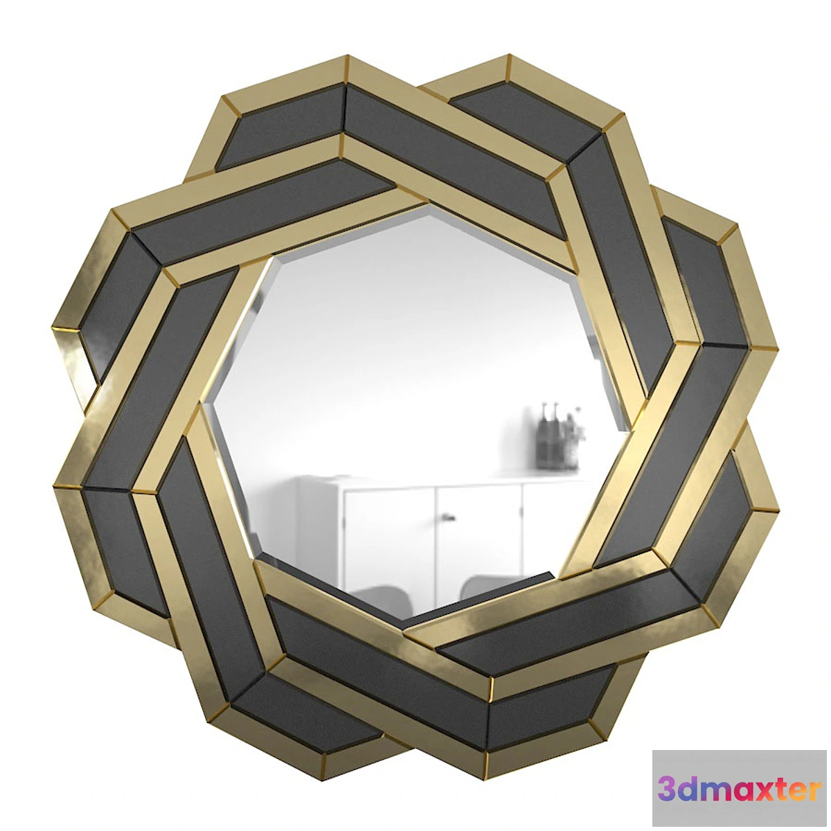 1328014 - Mirror Eichholtz Mulini 3D Max