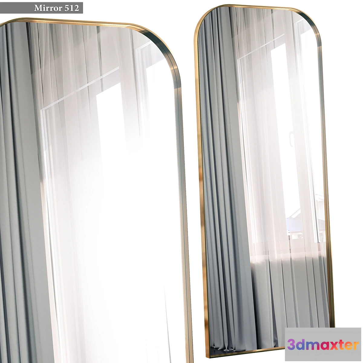 1331083 - Mirror 512 3D Max
