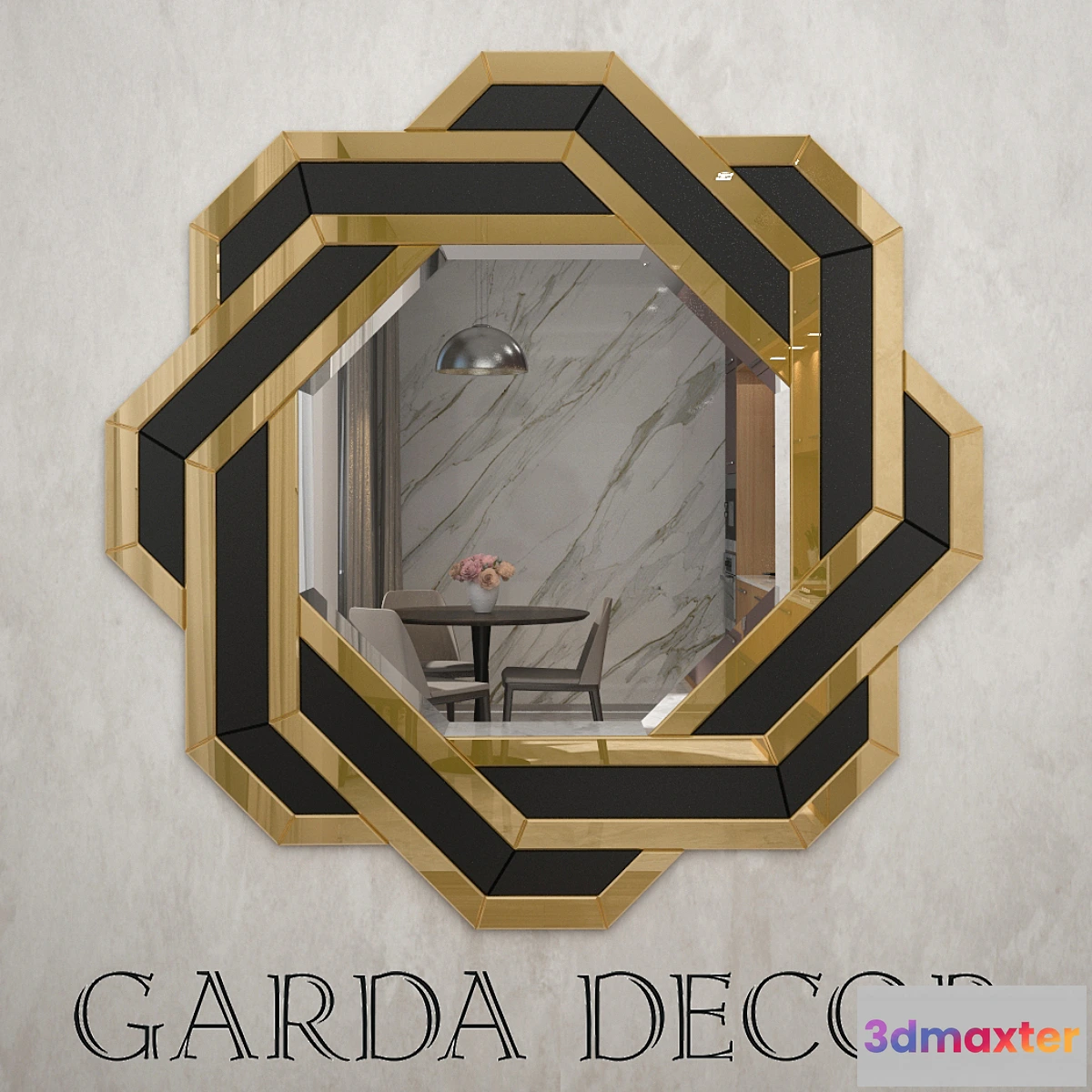 1331666 - Mirror Garda Decor - No.3 3D Max