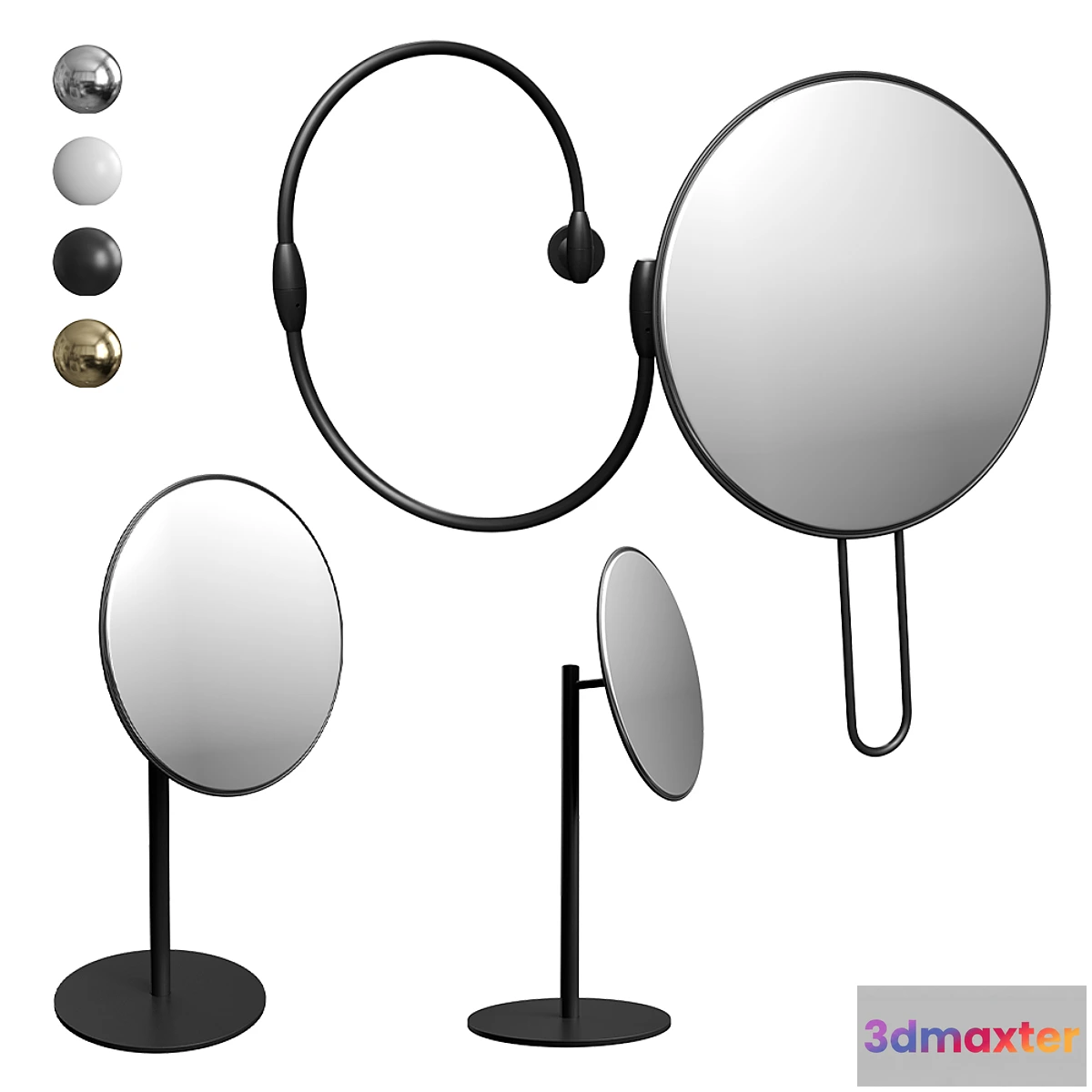 1332575 - Mirrors BERTOCCI Cinquecento 3D Max