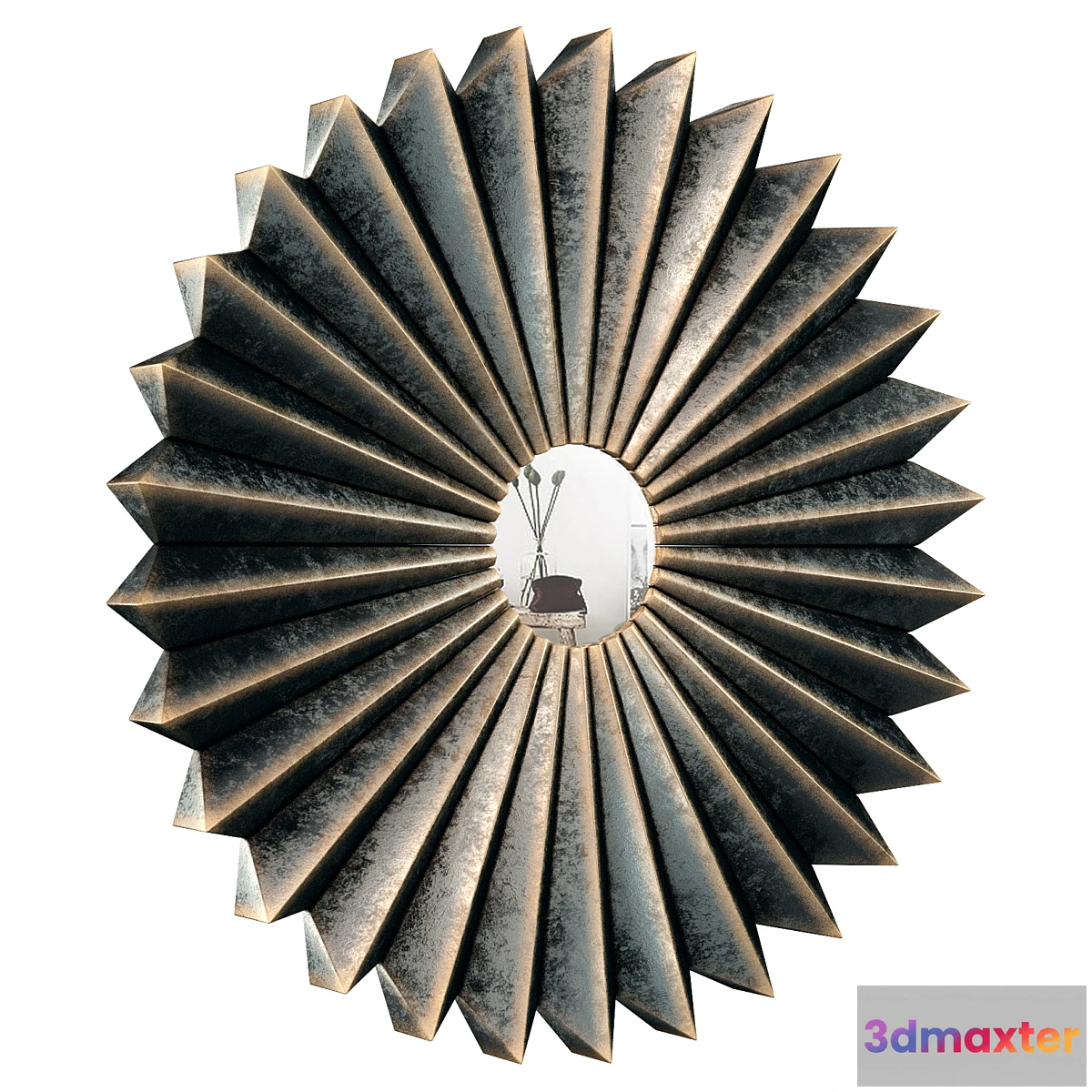 1332705 - Sun-Shaped Mirror - Eichholtz Cosmos 112302 3D Max