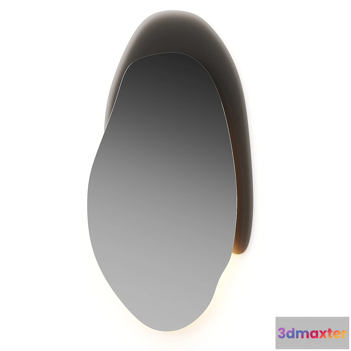 1332988 - Cattelan Italia Akumal Wall Mirror 3D Max