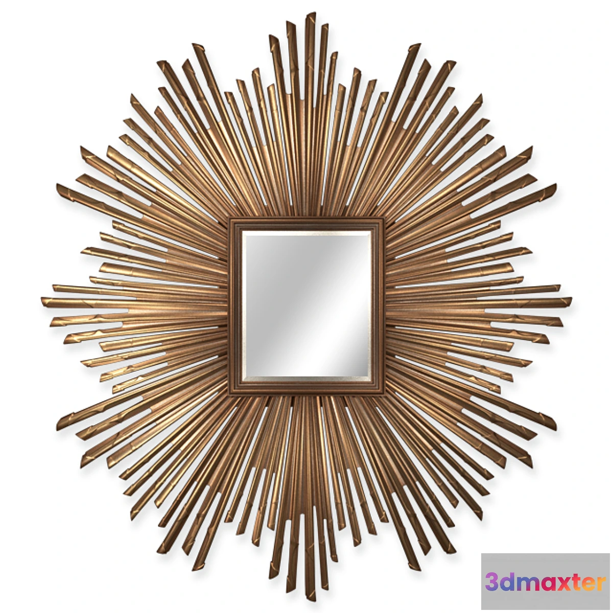 1337263 - Restoration Hardware 17th C. Sunburst Mirror 3D Max