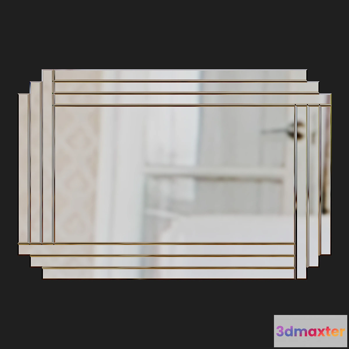 1337450 - Art Deco Mirror 3D Max