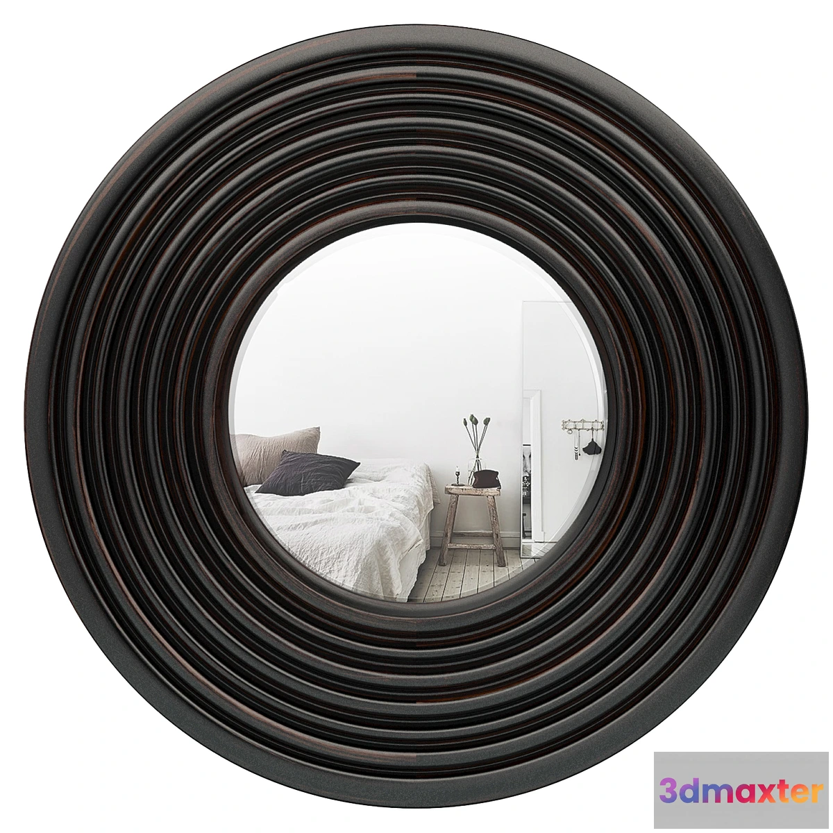 1340293 - Hester Accent Wall Mirror GXHD1074 3D Max