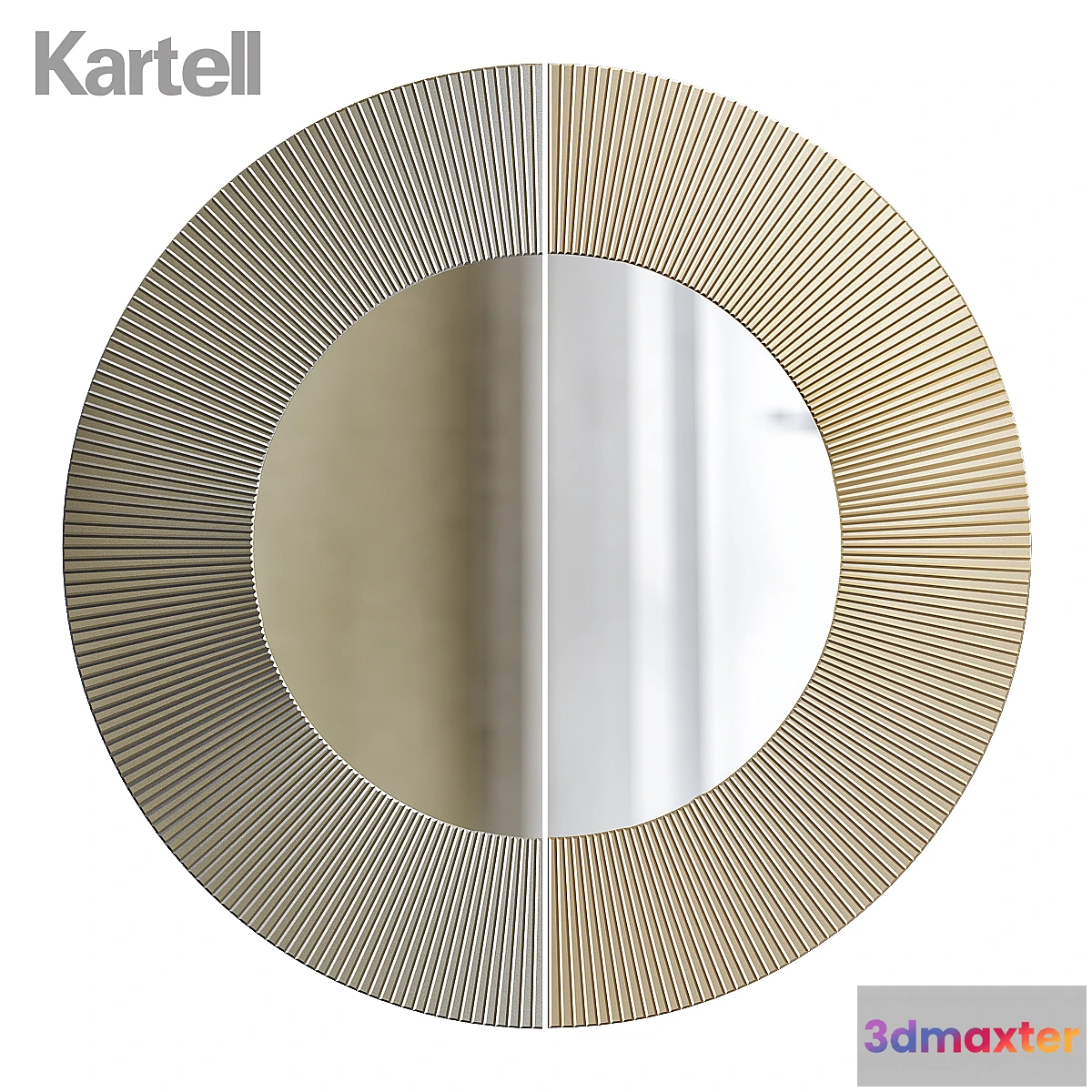 1342600 - Kartell framed mirror 3D Max