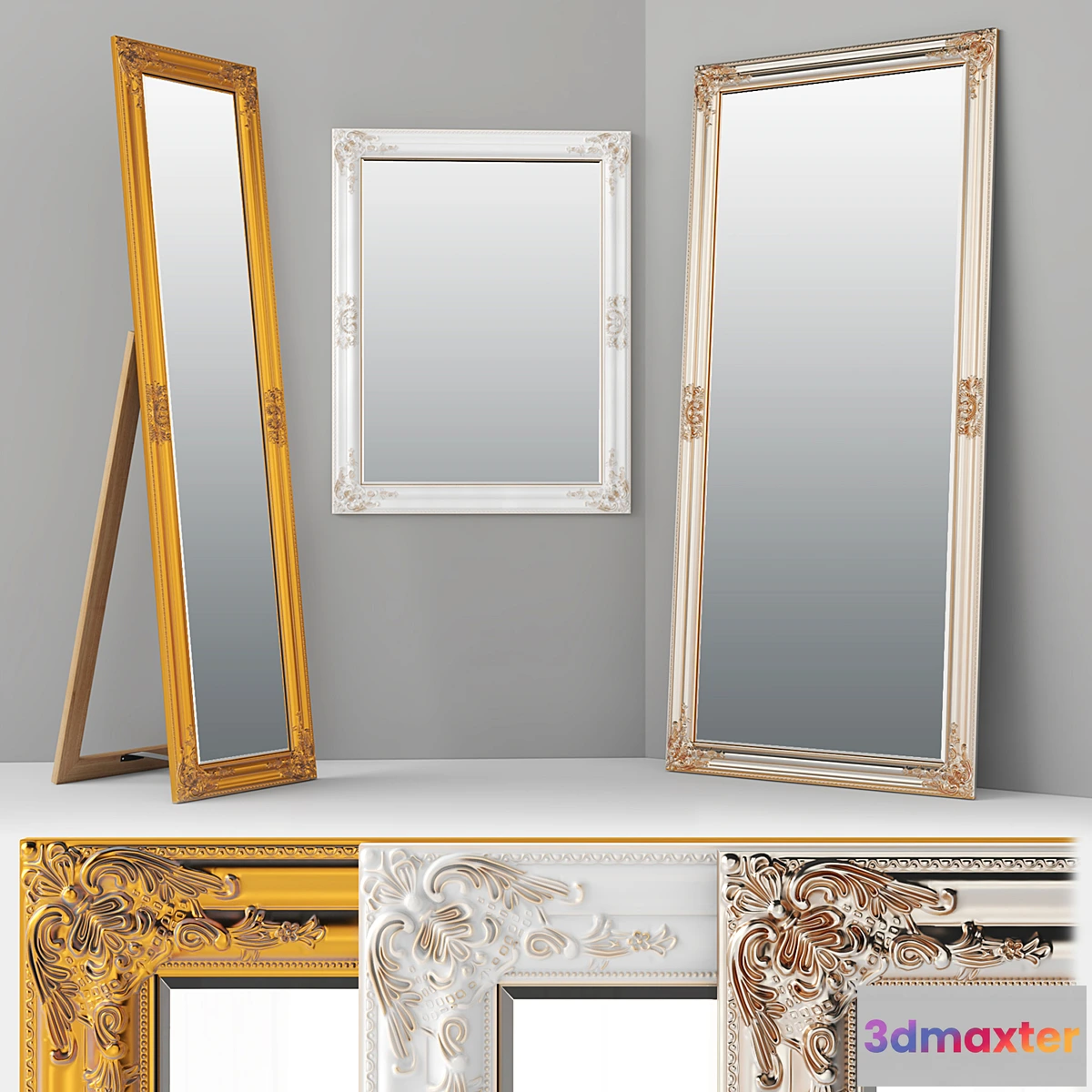 1343264 - JYSK NORDBORG mirror - No.2 3D Max