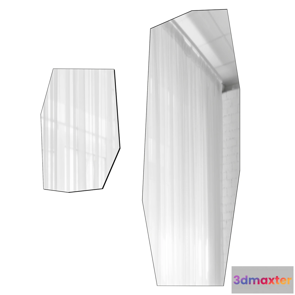 1350919 - Shard Mirror by Ferm Living 3D Max