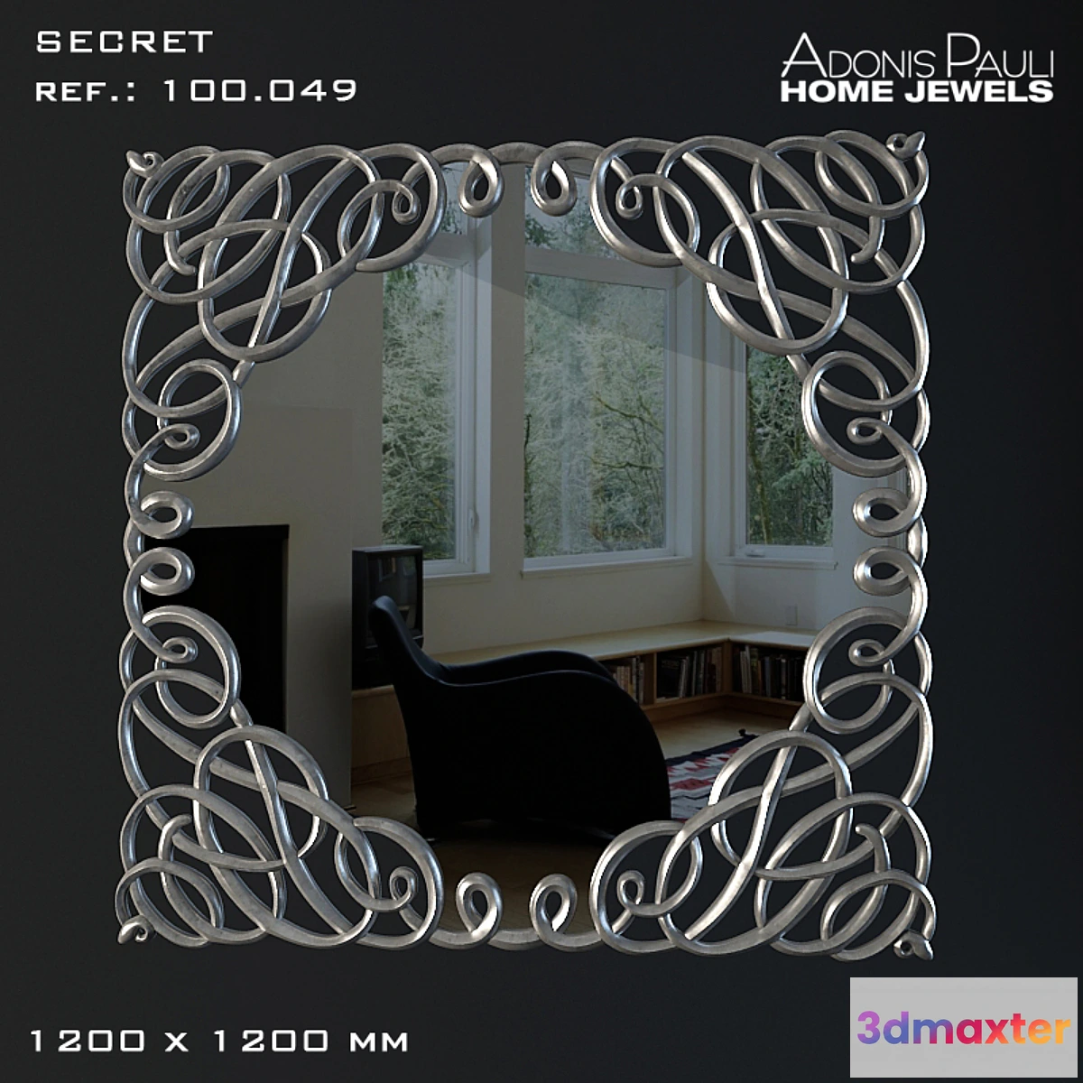 1391926 - Mirror Adonis Pauli Secret 3D Max
