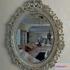 1392608 - Classic oval mirror 3D Max