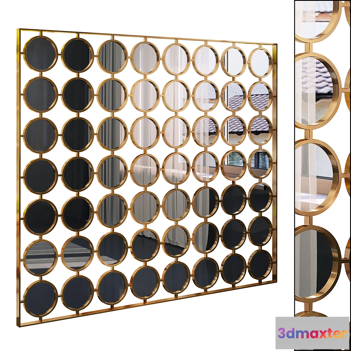 1394666 - Decorative partition 74 3D Max