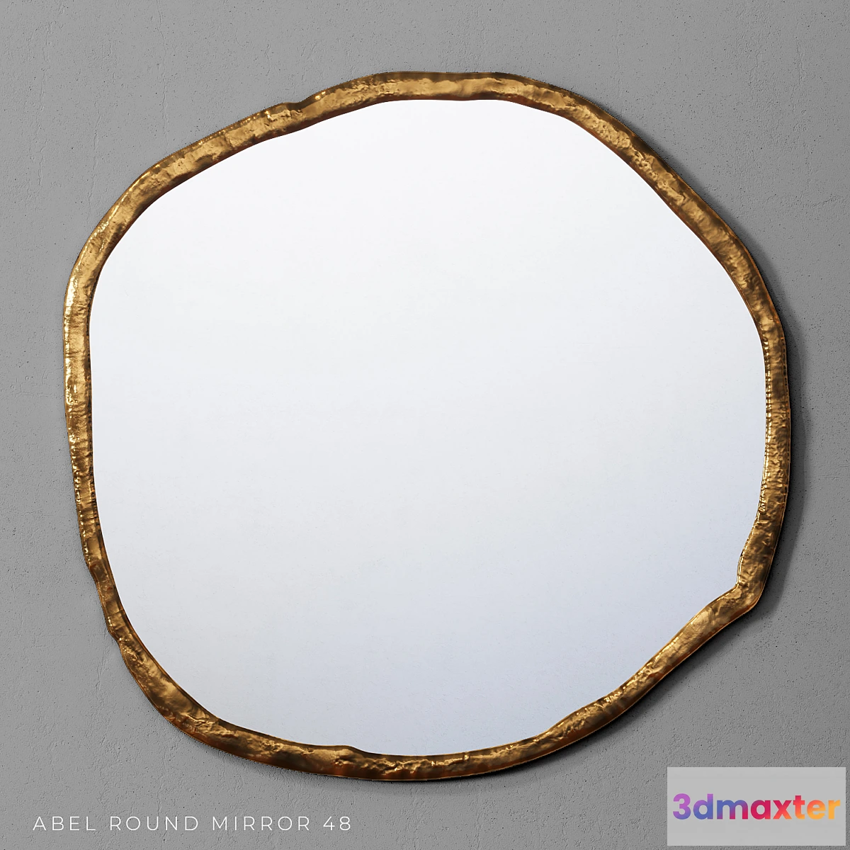 1396986 - Abel Round Mirror 48 3D Max