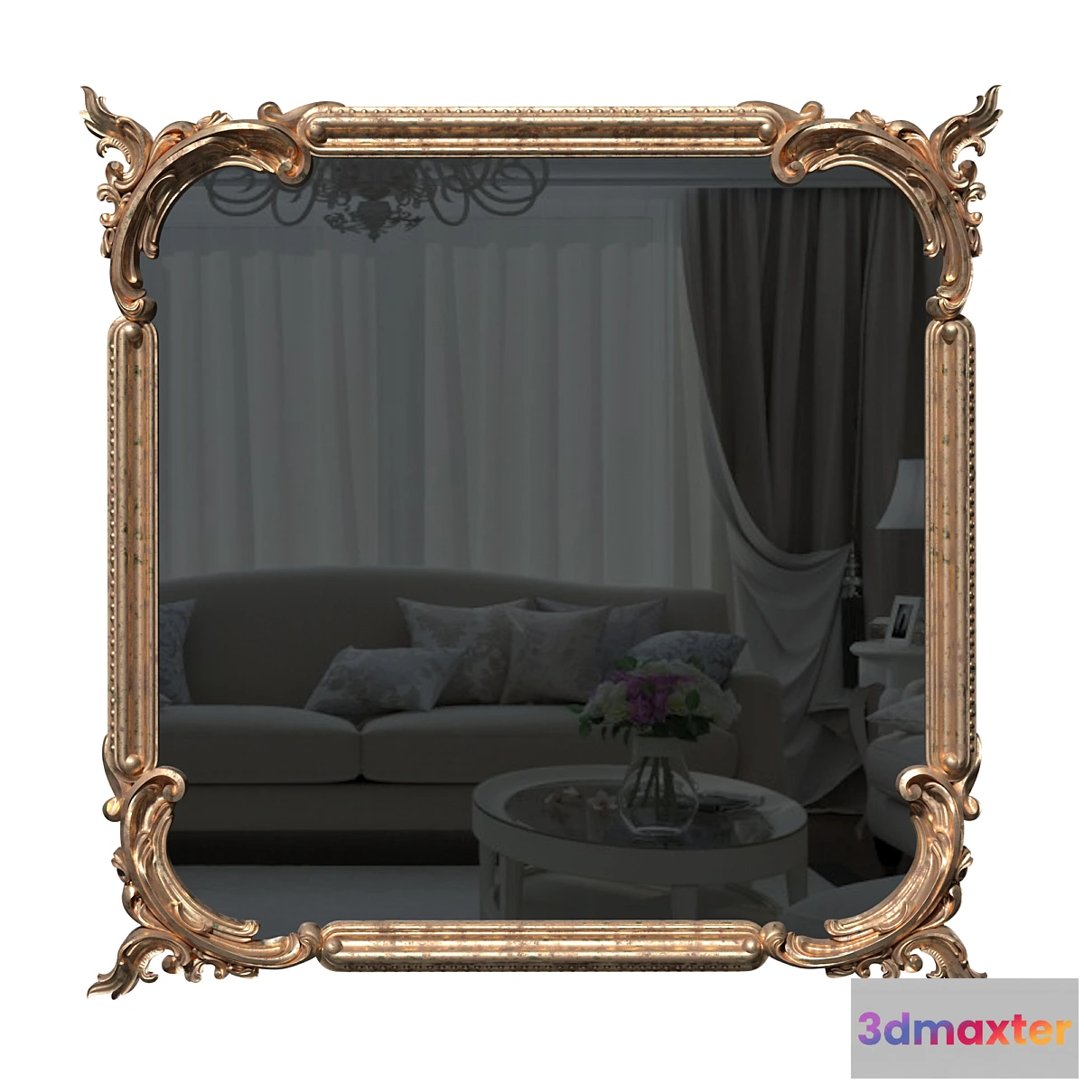 1397512 - Mirror in a baguette 3D Max