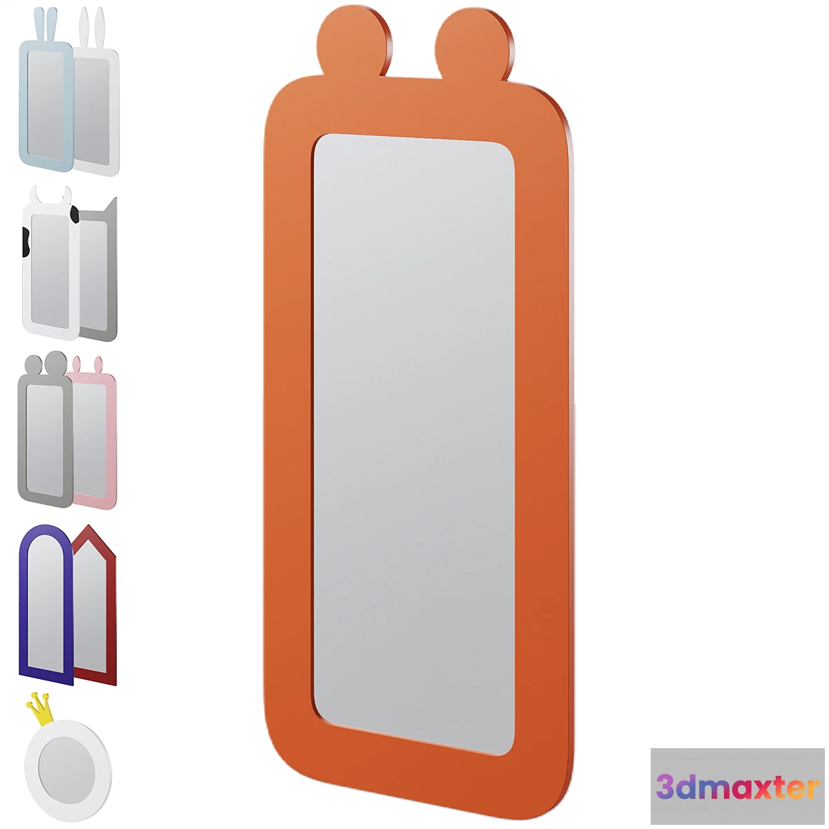 1398430 - Children’s mirror by Little street 3D Max