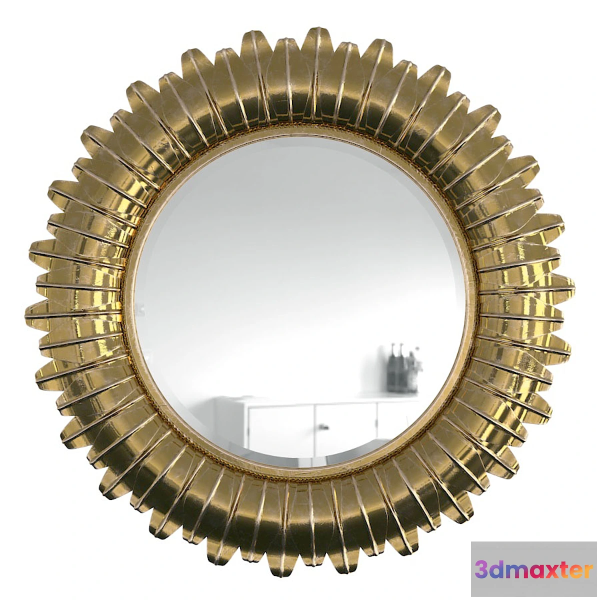 1399818 - Mirror Arles Sunburst 3D Max