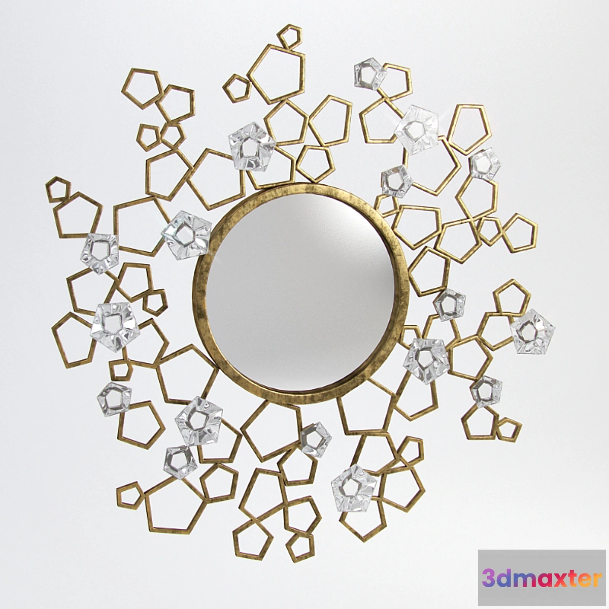 1403302 - BAKER BLOSSOM 8612 mirror 3D Max