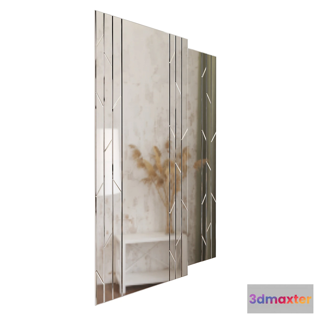 1403574 - Mirror with facet 3D Max