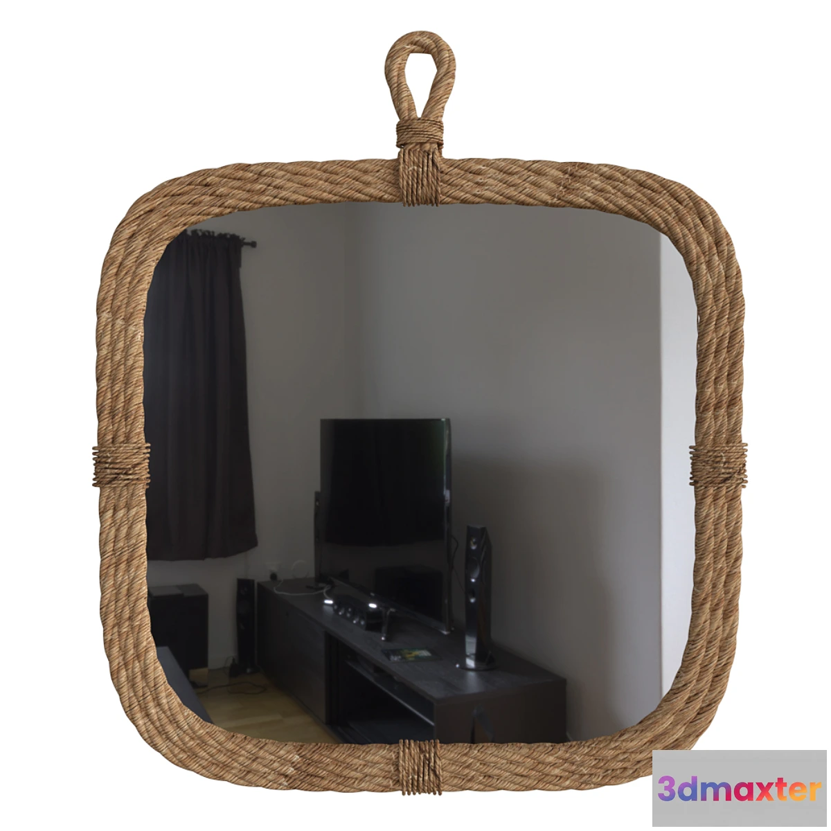 1408318 - Loop Hanger Accent Mirror 3D Max