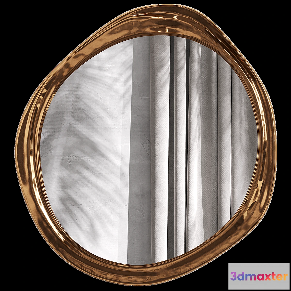 1408362 - Mirror Ibiza Anthropologie 3D Max