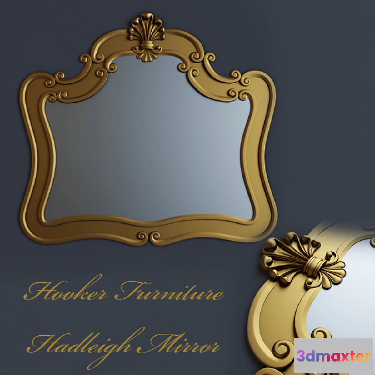 1408440 - Hooker Furniture Hadleigh Mirror 3D Max