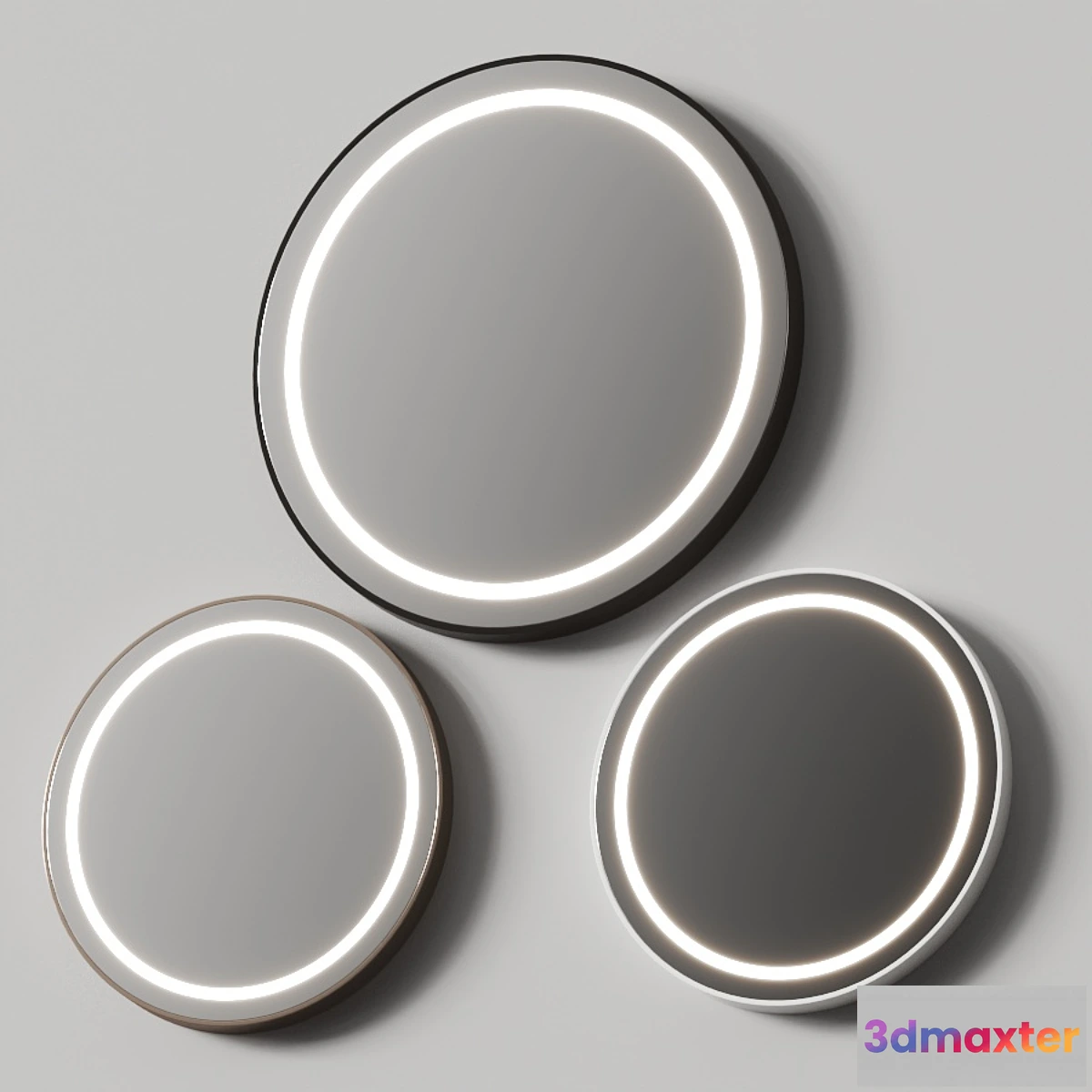 1408620 - ESS Easy Drain Iseo Mirrors 3D Max