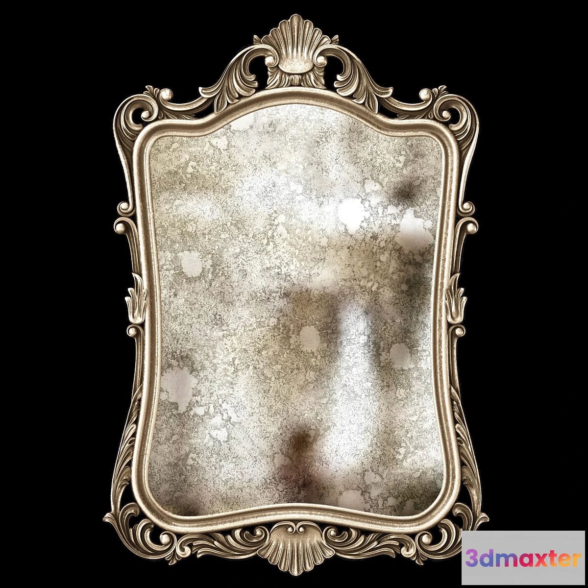 1409690 - Oficina Inglesa Clemence classical mirror 3D Max