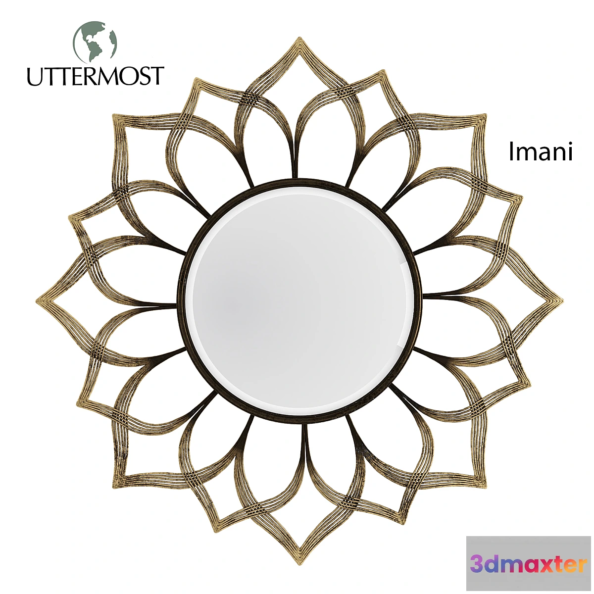 1410650 - Uttermost Mirror Imani 3D Max