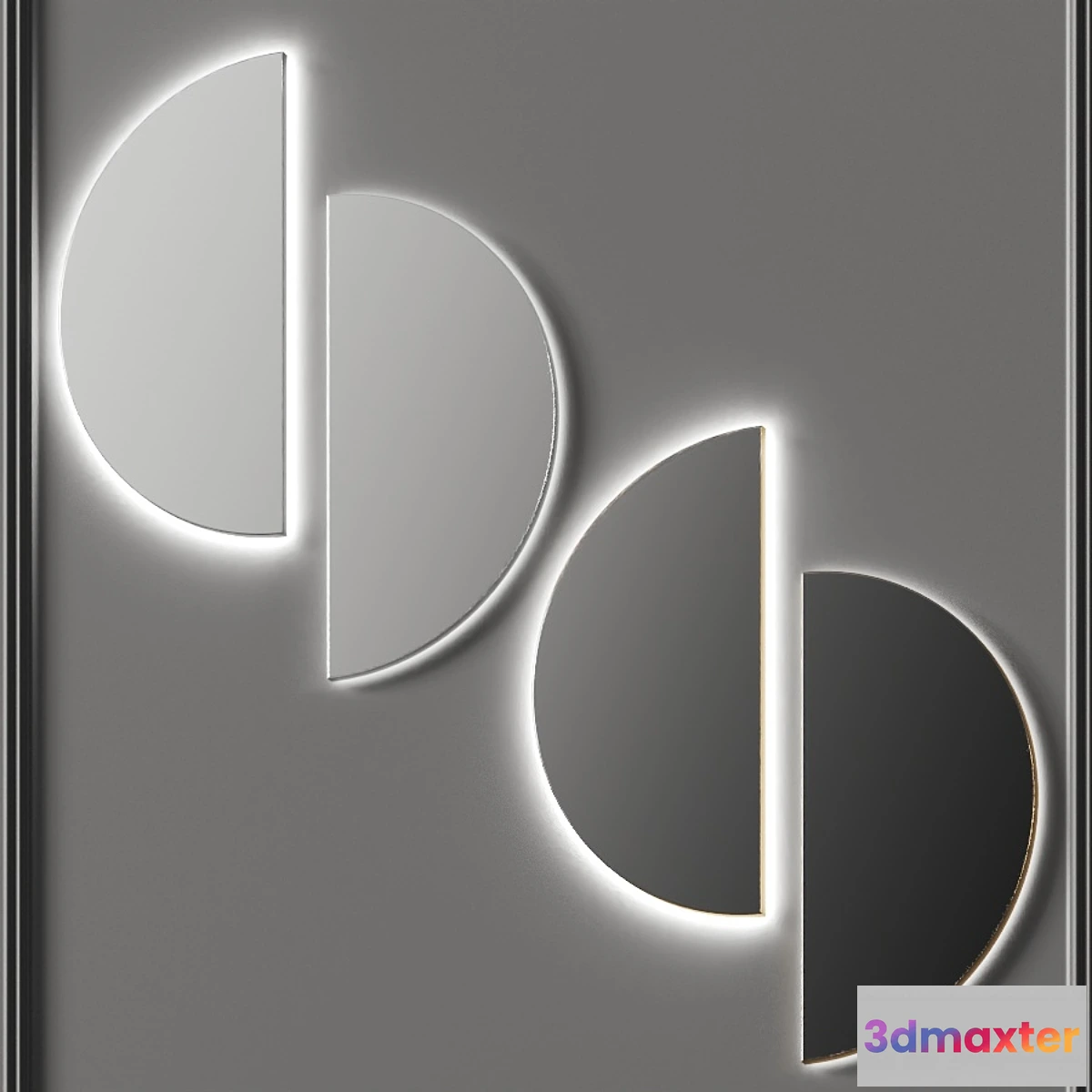1413040 - Antonio Lupi Design Spicchio Mirrors 3D Max