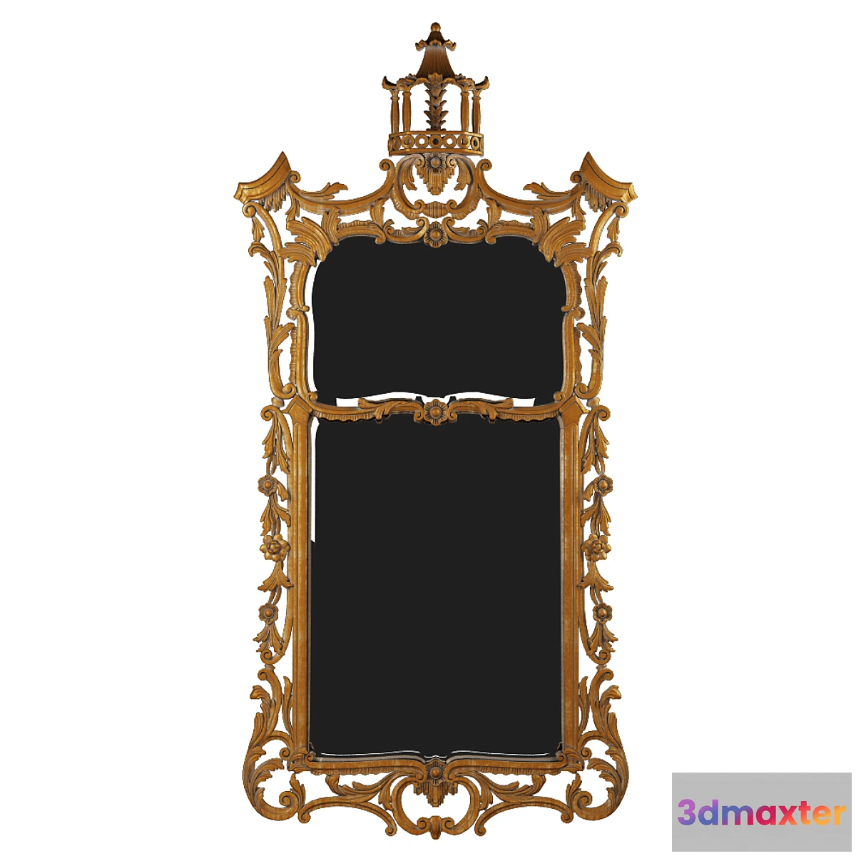 1420730 - Roberto Giovannini MIRROR FRAME WITH DIVIDED MIRRORS ART 522 3D Max