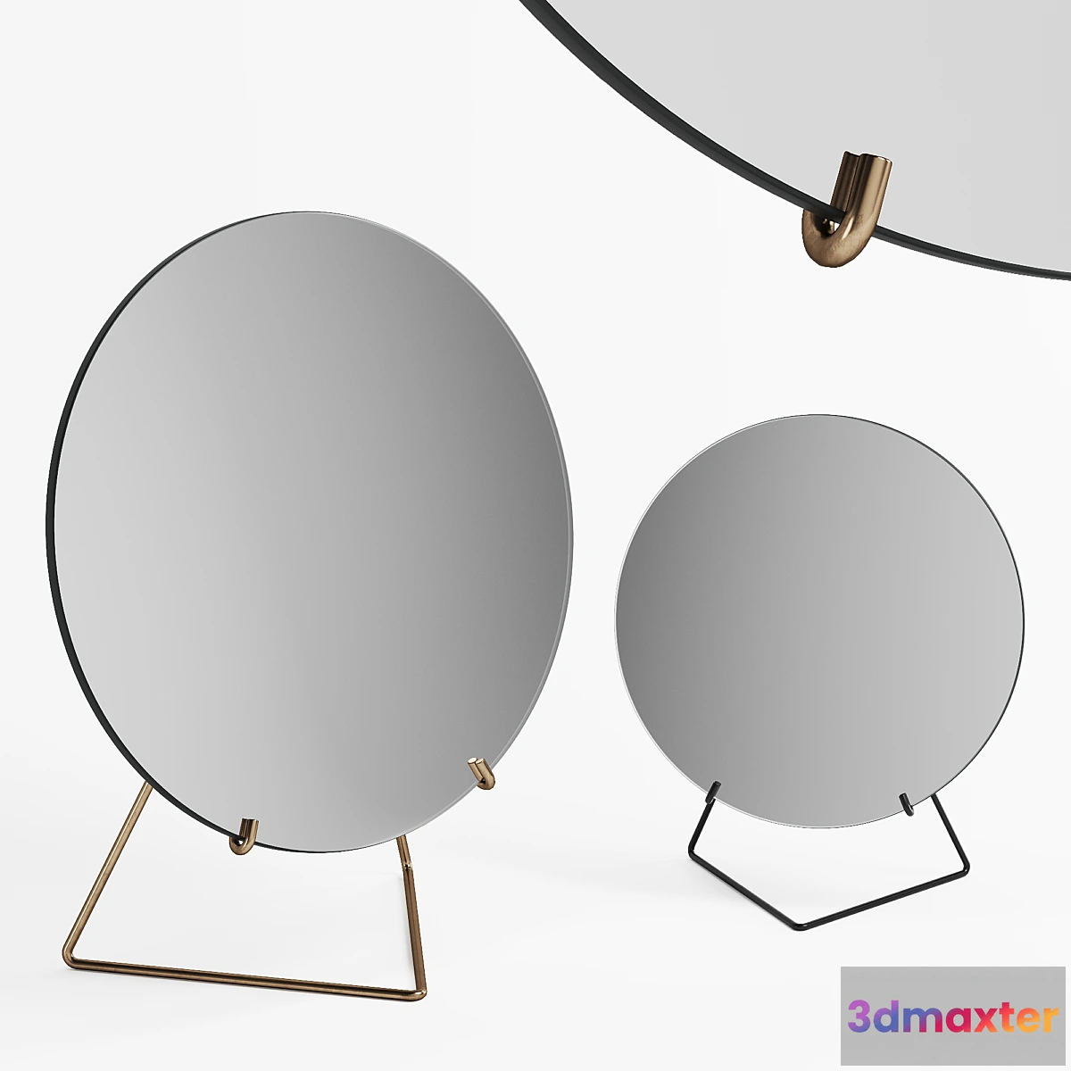 1422546 - Moebe standing mirrors 3D Max