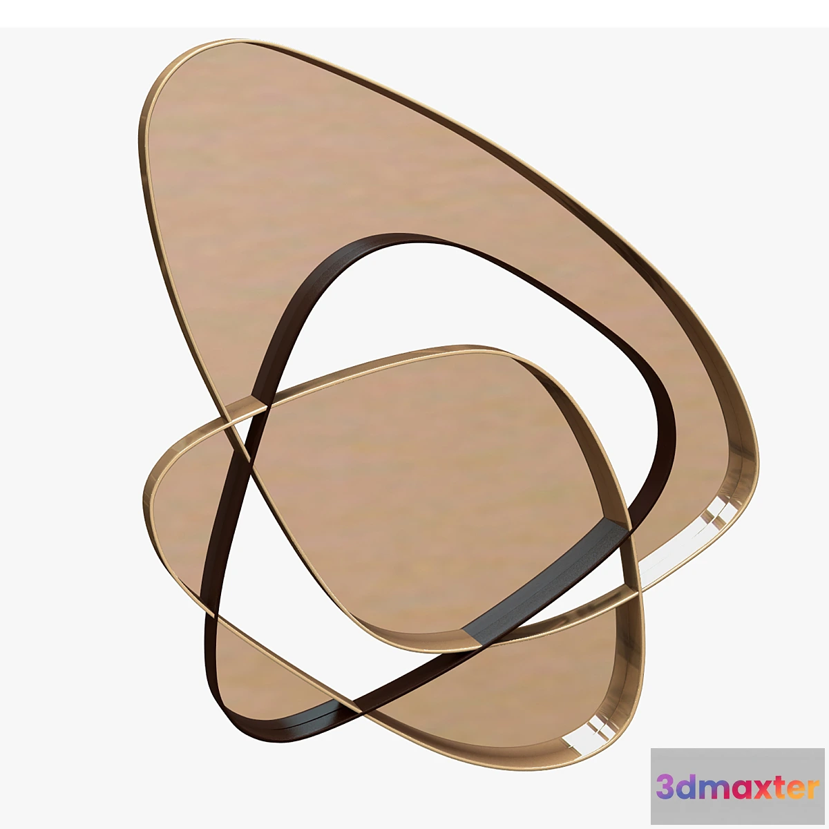 1424312 - Clouds Bronze Mirror 3D Max