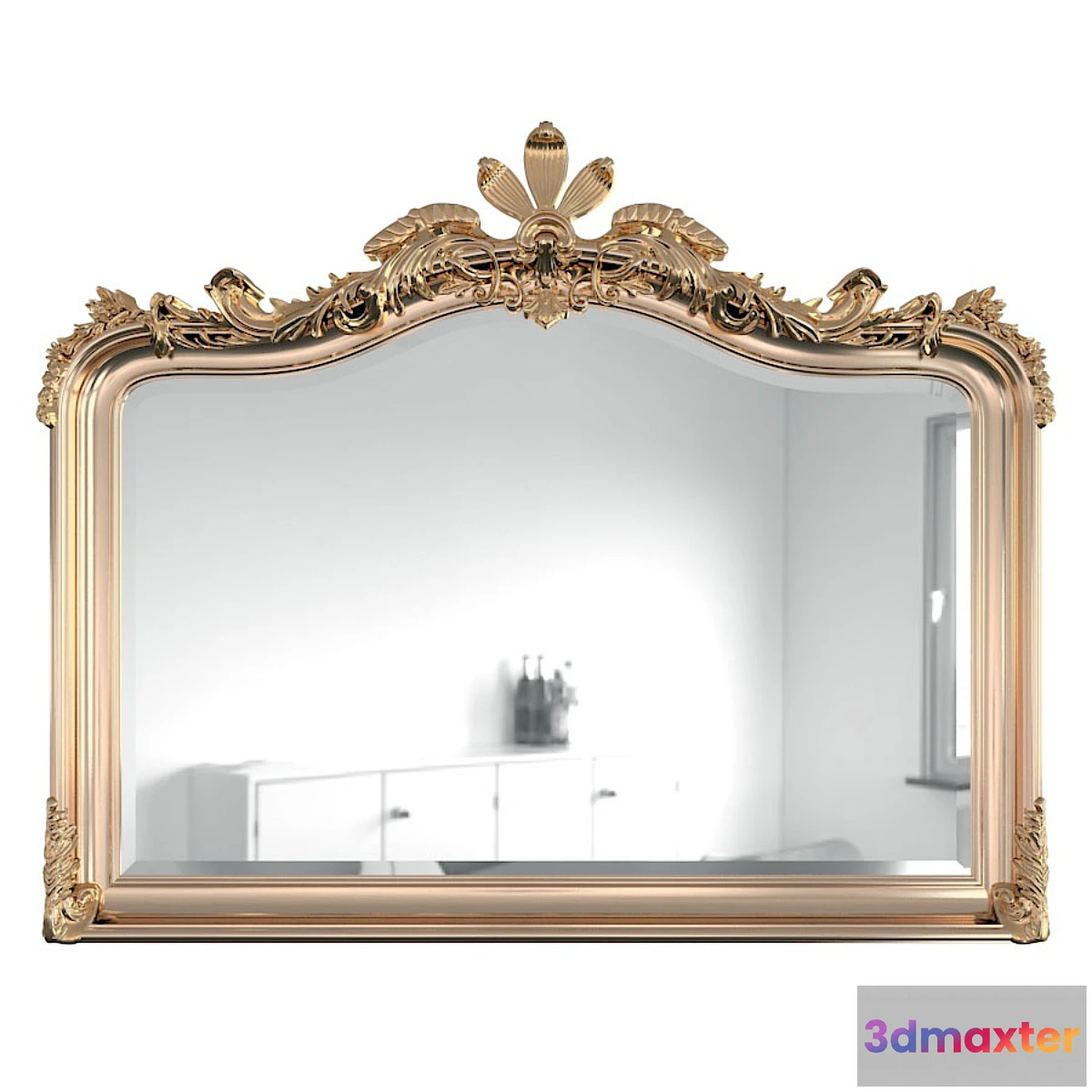 1424346 - Solerno Gold Mirror 3D Max