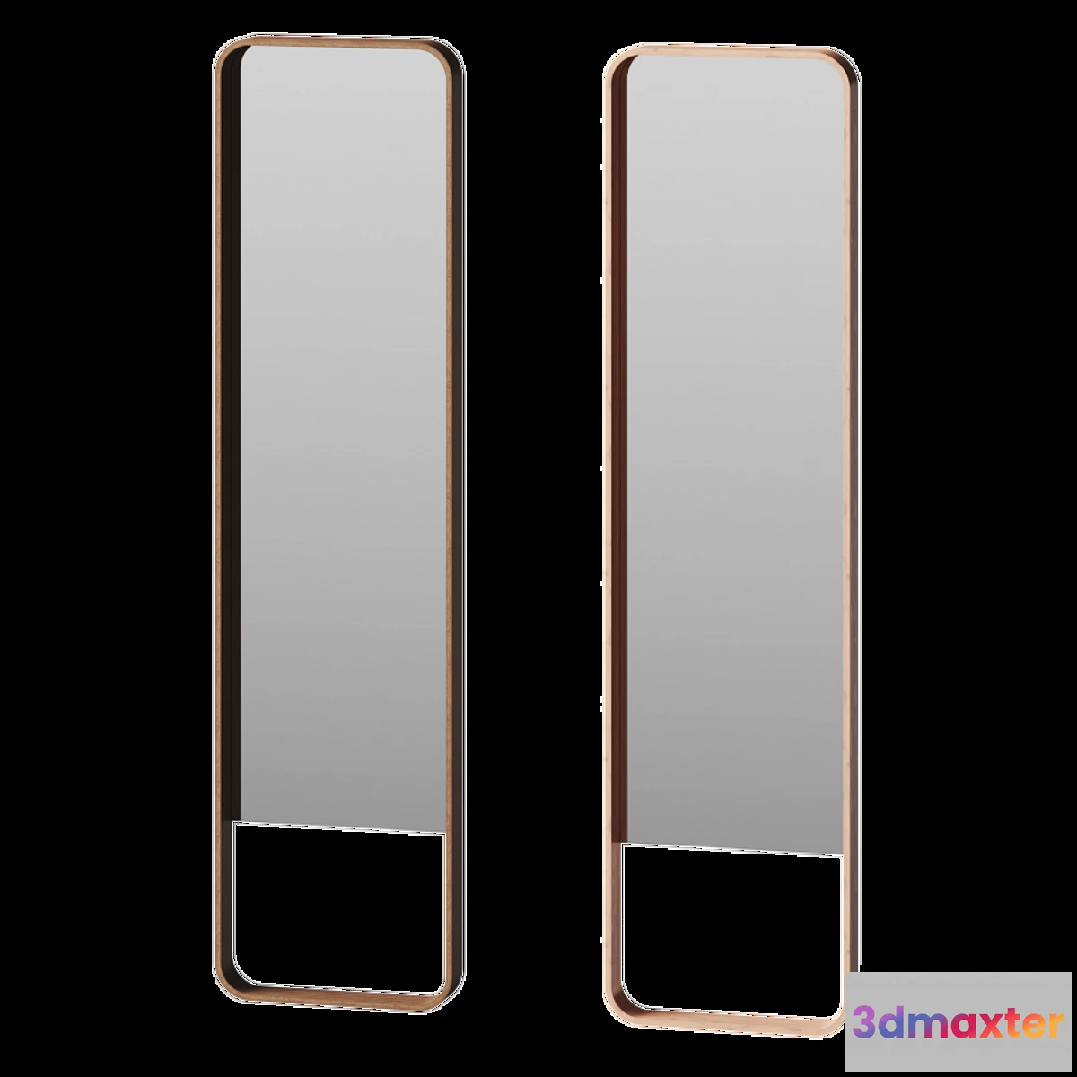 1425558 - Loop Floor Mirror by Case Furniture 3D Max