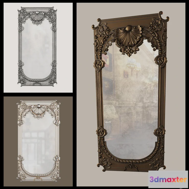 1428380 - Old Mirror 3D Max
