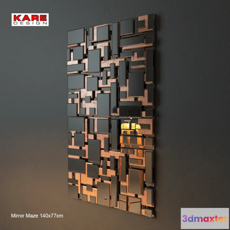 1431526 - KARE design Mirror Maze 3D Max